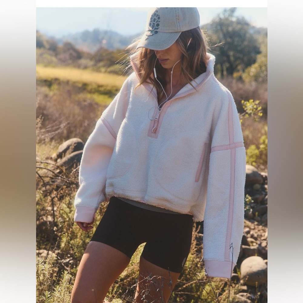 Free People mountain high half zip fleece
